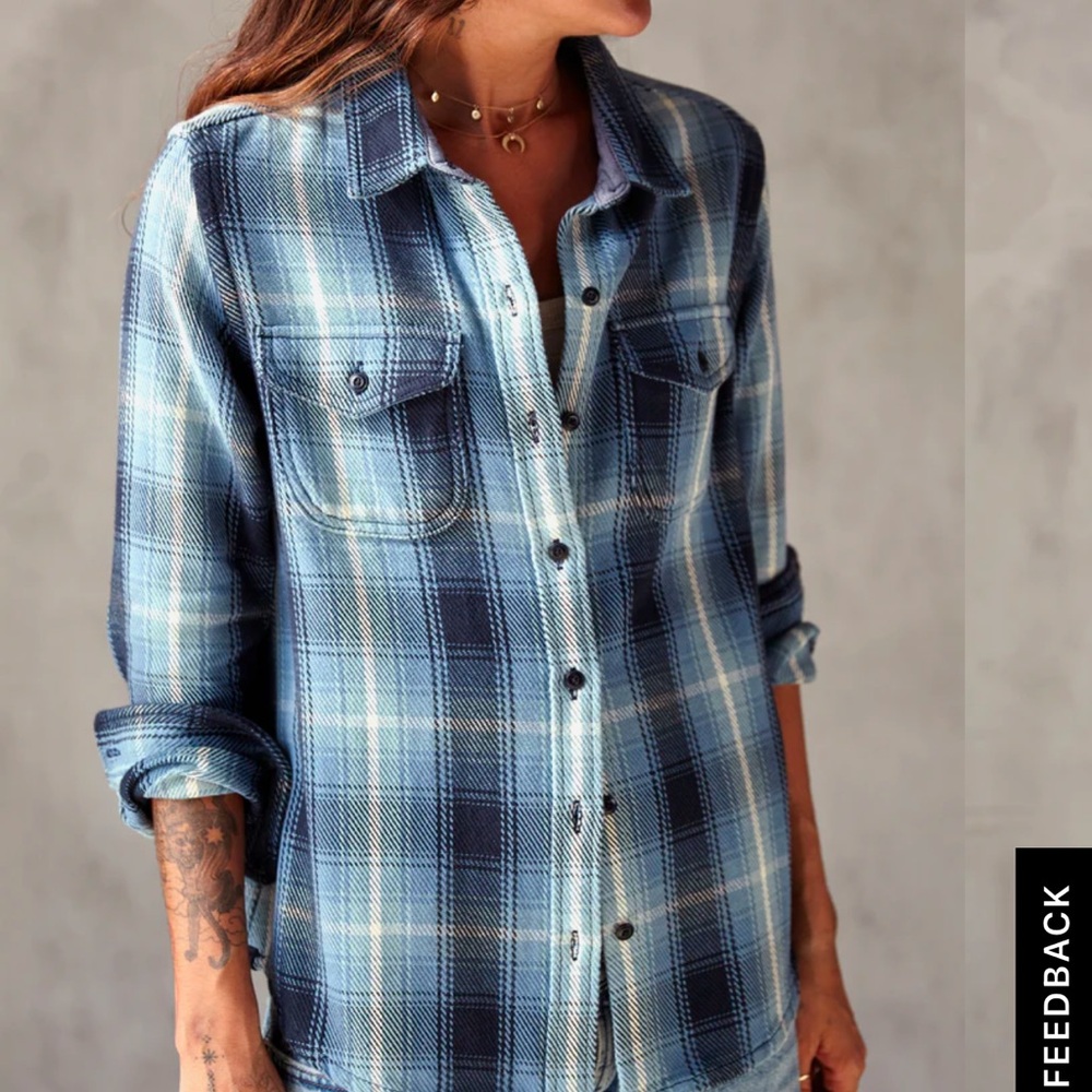 Outerknown Organic Cotton Blanket Shirt - Small